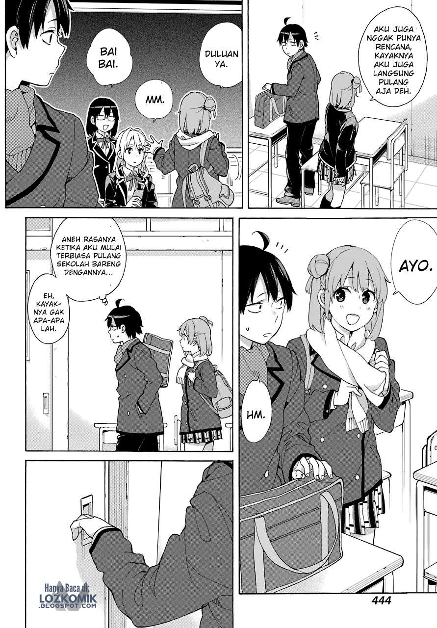 Yahari Ore no Seishun Love Comedy wa Machigatteiru.: Monologue Chapter 72 Gambar 4