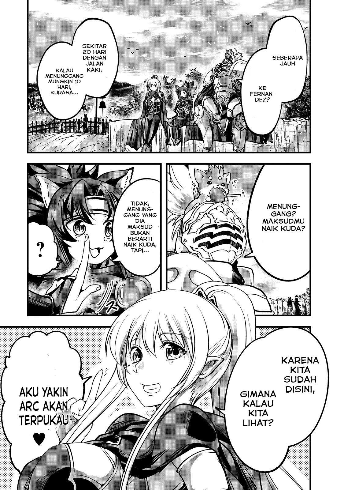 Gaikotsu Kishi-sama, Tadaima Isekai e Odekake-chuu Chapter 27 Gambar 19