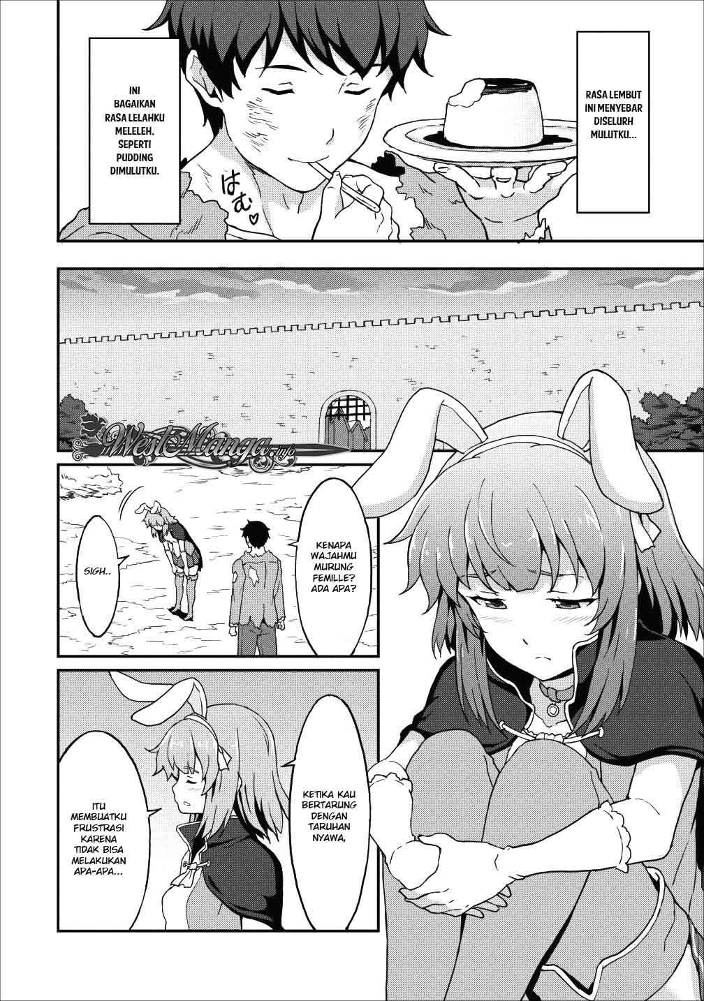 Taberu dake de Level-Up! Damegami to Issho ni Isekai Musou Chapter 09.1 Gambar 13