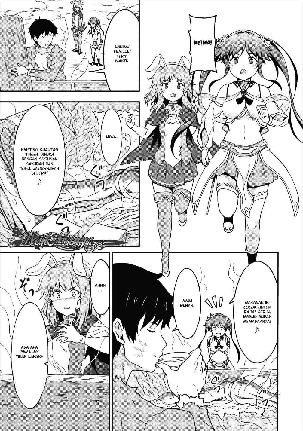 Taberu dake de Level-Up! Damegami to Issho ni Isekai Musou Chapter 09.1 Gambar 8