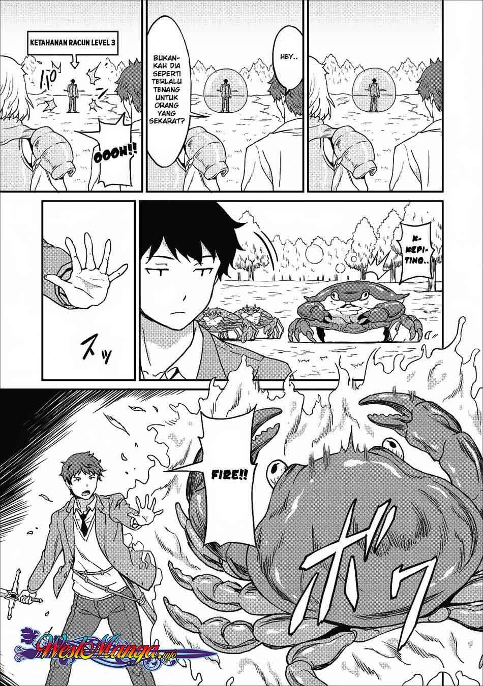 Taberu dake de Level-Up! Damegami to Issho ni Isekai Musou Chapter 08 Gambar 19