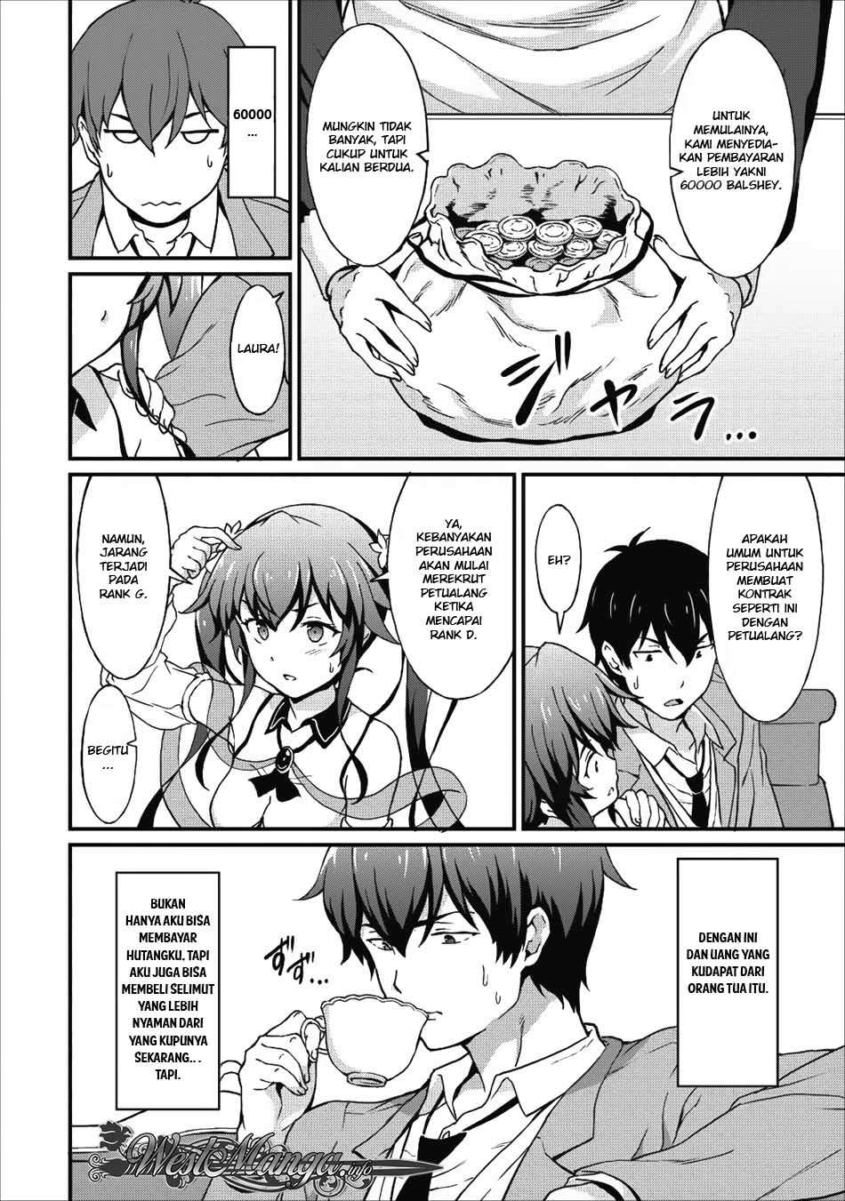 Taberu dake de Level-Up! Damegami to Issho ni Isekai Musou Chapter 06 Gambar 20