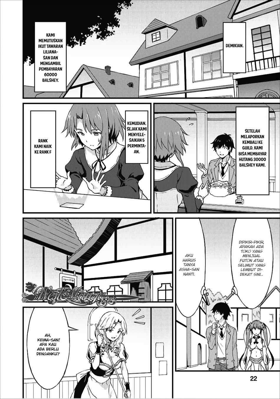 Taberu dake de Level-Up! Damegami to Issho ni Isekai Musou Chapter 06 Gambar 24