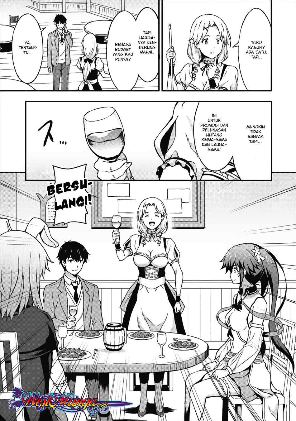 Taberu dake de Level-Up! Damegami to Issho ni Isekai Musou Chapter 06 Gambar 25