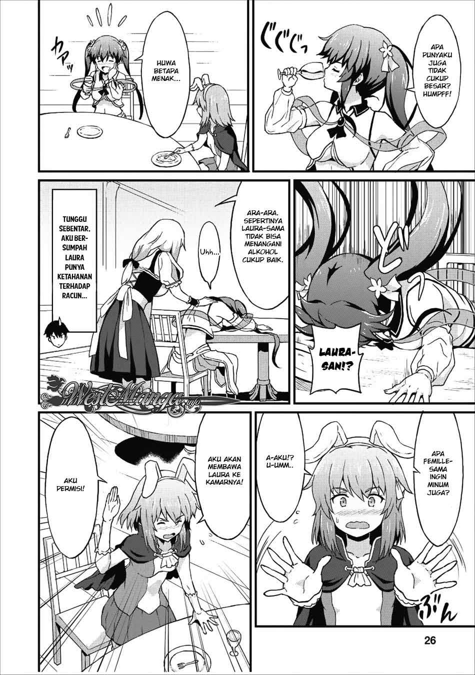 Taberu dake de Level-Up! Damegami to Issho ni Isekai Musou Chapter 06 Gambar 28