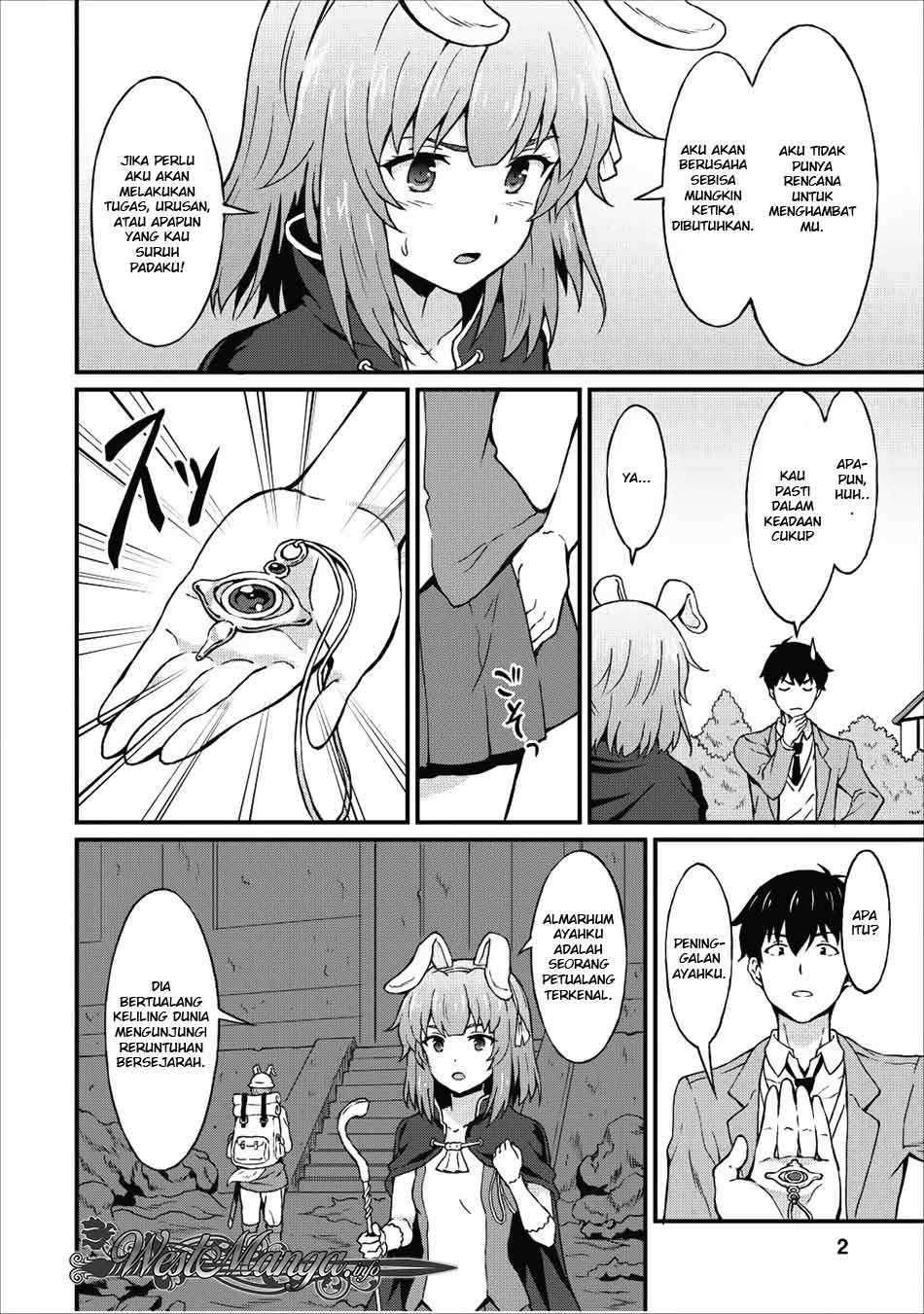 Taberu dake de Level-Up! Damegami to Issho ni Isekai Musou Chapter 06 Gambar 4