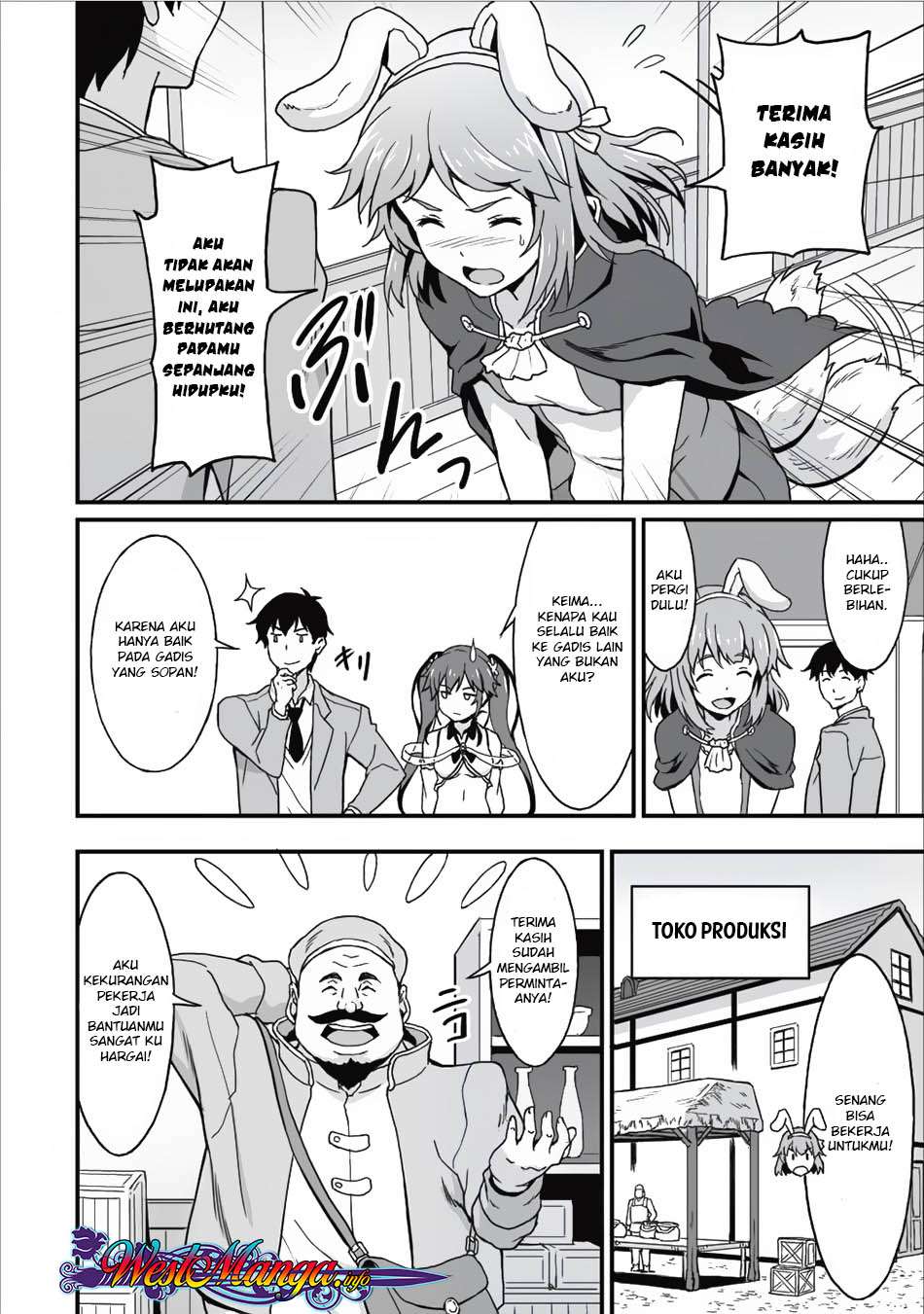 Taberu dake de Level-Up! Damegami to Issho ni Isekai Musou Chapter 05 Gambar 10