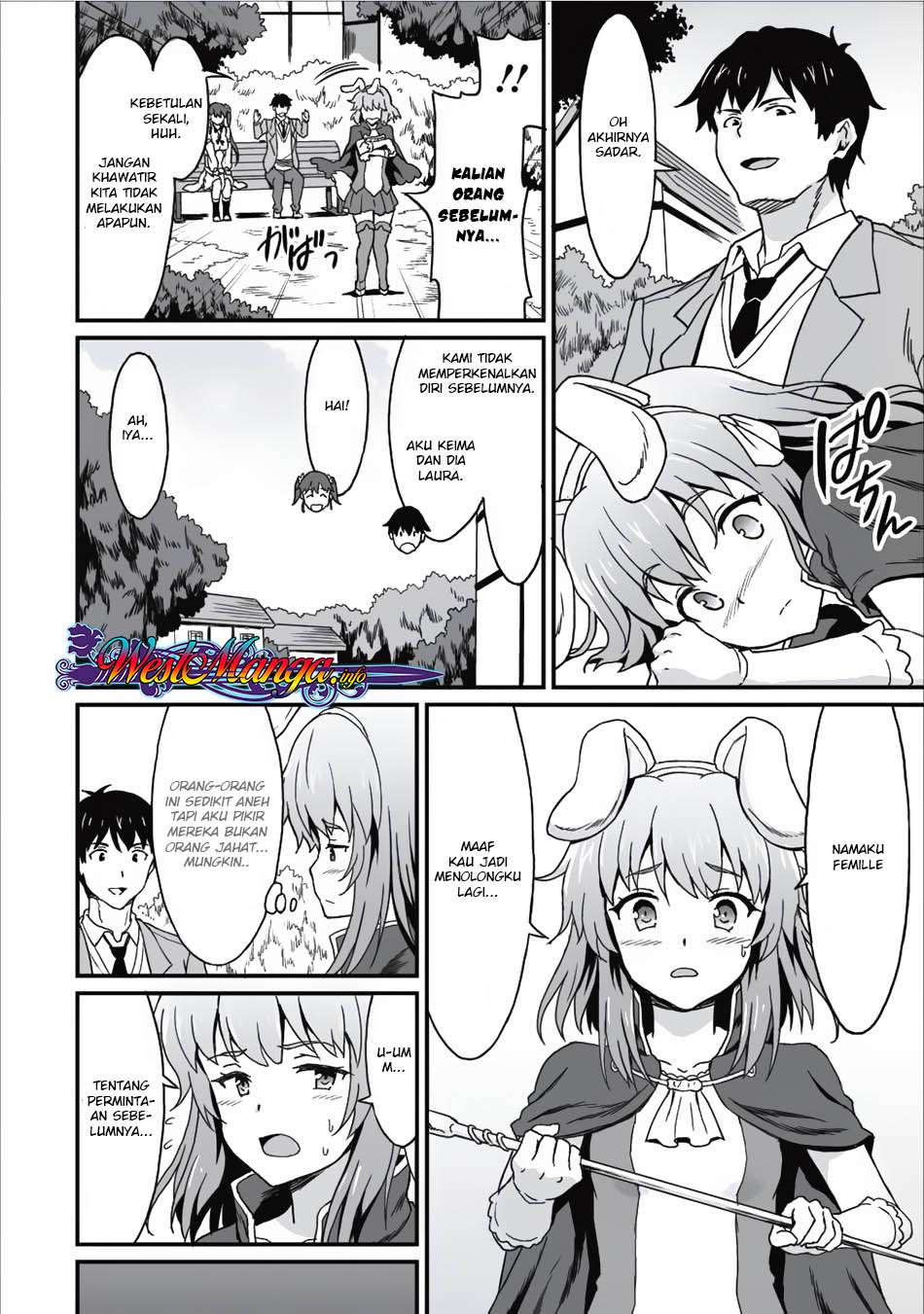 Taberu dake de Level-Up! Damegami to Issho ni Isekai Musou Chapter 05 Gambar 16