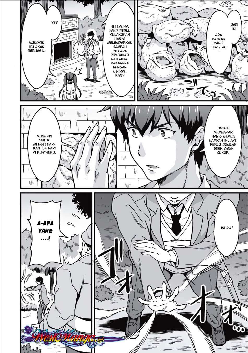 Taberu dake de Level-Up! Damegami to Issho ni Isekai Musou Chapter 05 Gambar 24