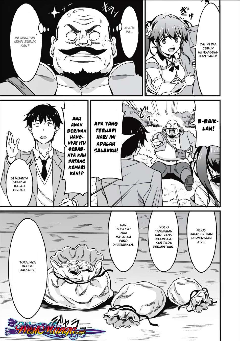 Taberu dake de Level-Up! Damegami to Issho ni Isekai Musou Chapter 05 Gambar 27