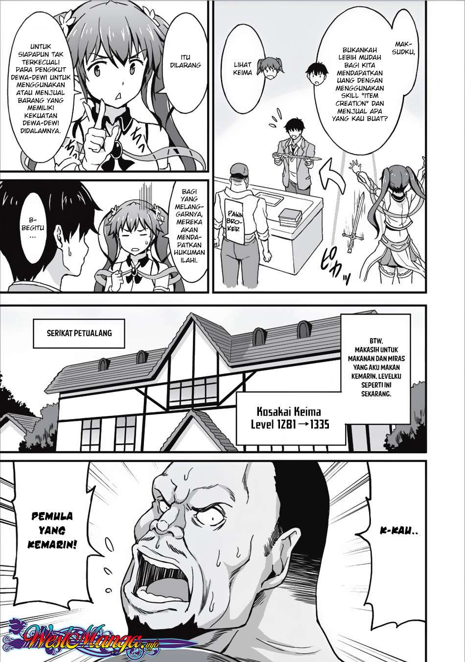 Taberu dake de Level-Up! Damegami to Issho ni Isekai Musou Chapter 05 Gambar 5