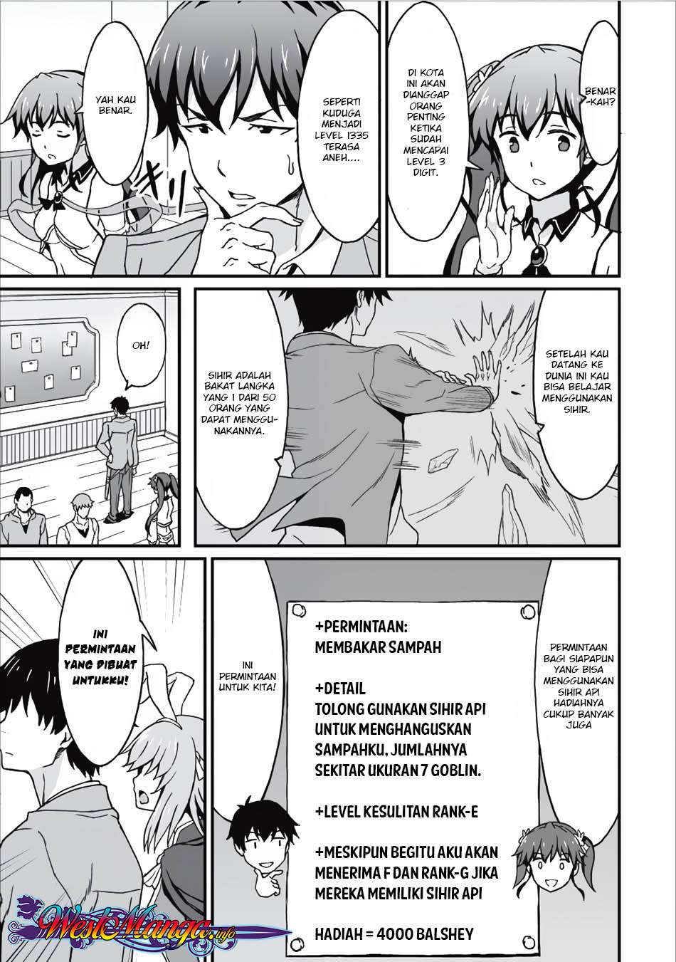 Taberu dake de Level-Up! Damegami to Issho ni Isekai Musou Chapter 05 Gambar 7