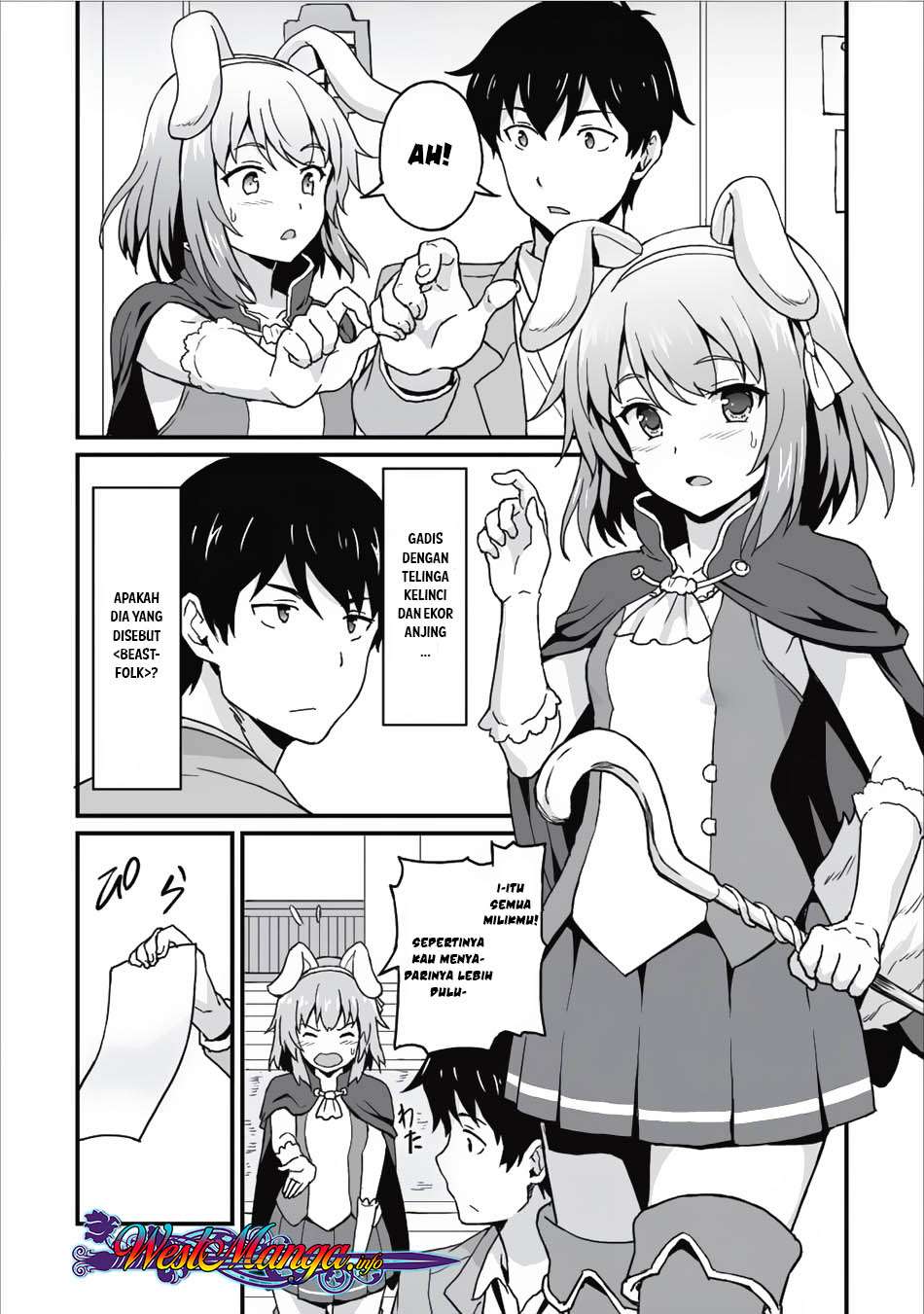 Taberu dake de Level-Up! Damegami to Issho ni Isekai Musou Chapter 05 Gambar 8