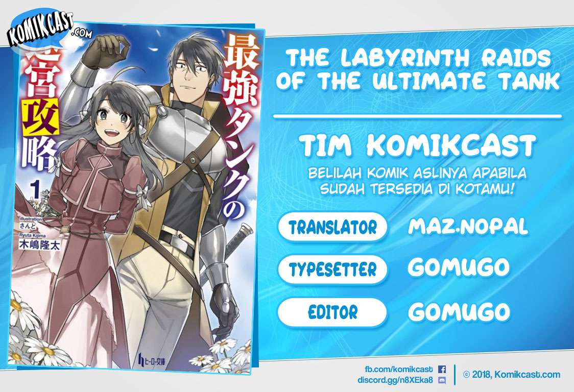 Baca Komik The Labyrinth Raids of the Ultimate Tank ~The Tank Possessing a Rare 9,999 Endurance Skill was Expelled from the Hero Party~ Chapter 07.4 Gambar 1