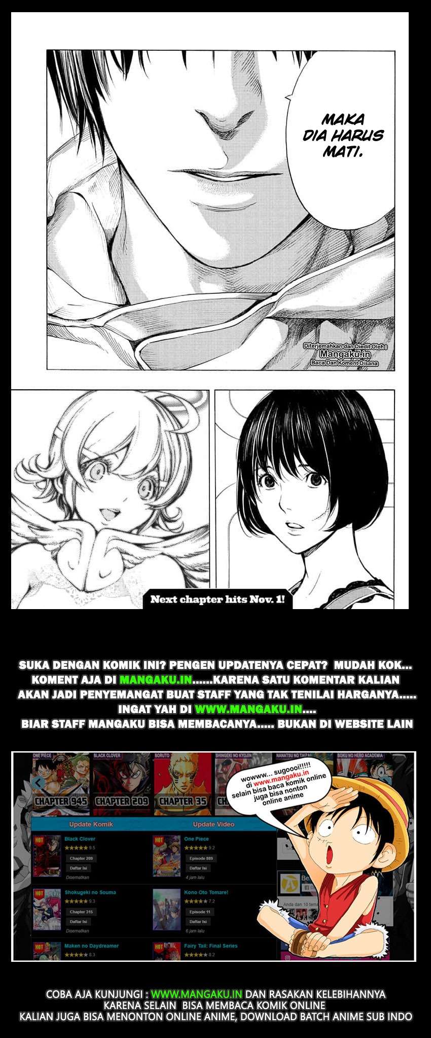 Platinum End Chapter 45 Gambar 36
