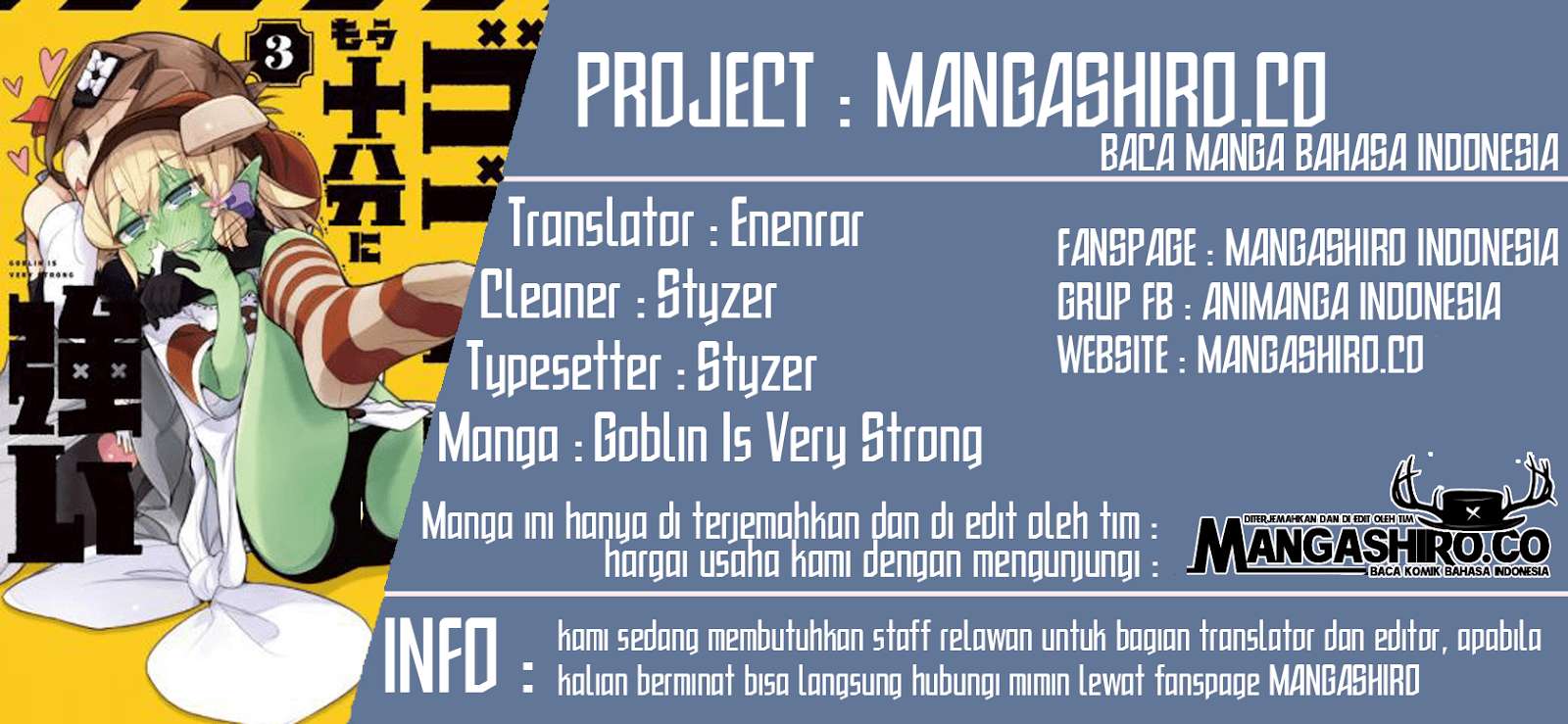 Baca Komik Goblin wa Mou Juubun ni Tsuyoi Chapter 08 Gambar 1