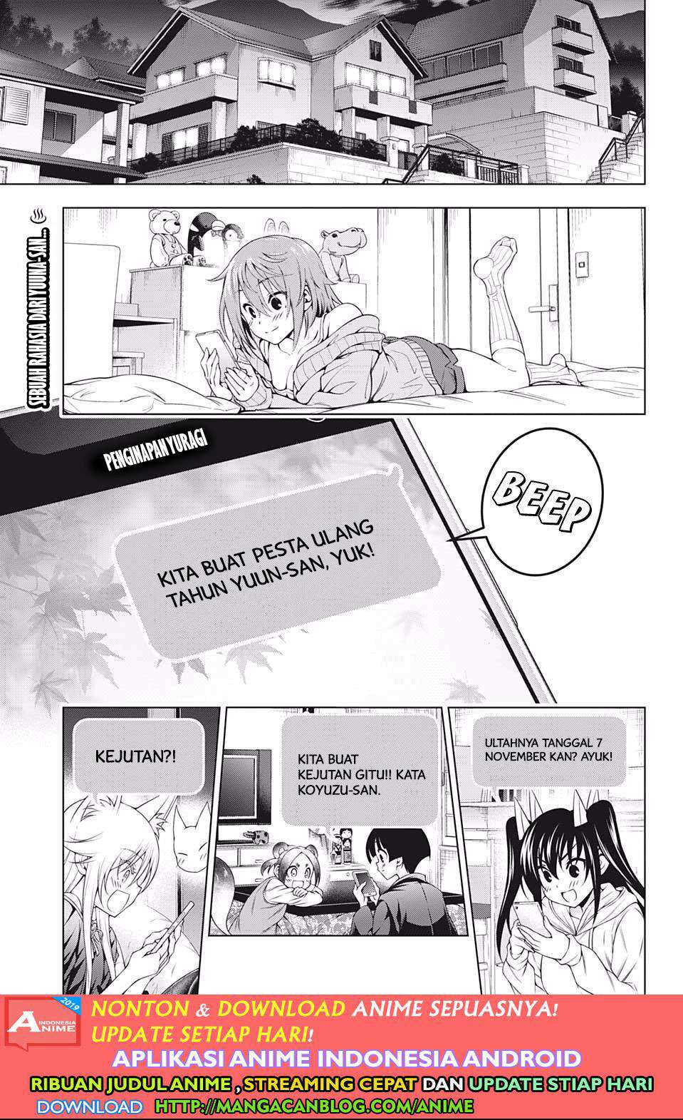 Yuragi-sou no Yuuna-san Chapter 181 Gambar 3