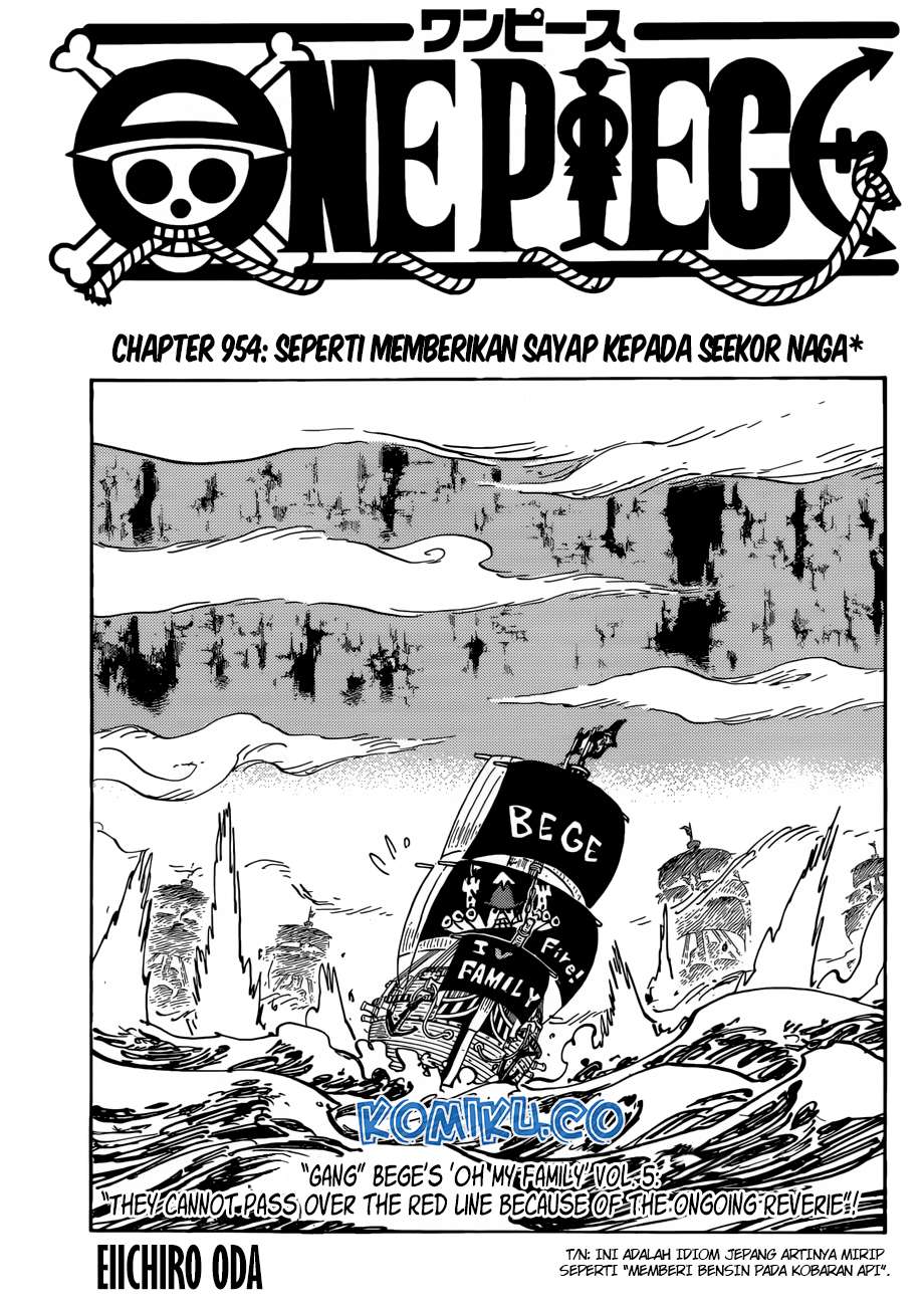 Baca Manga One Piece Chapter 954 Gambar 2