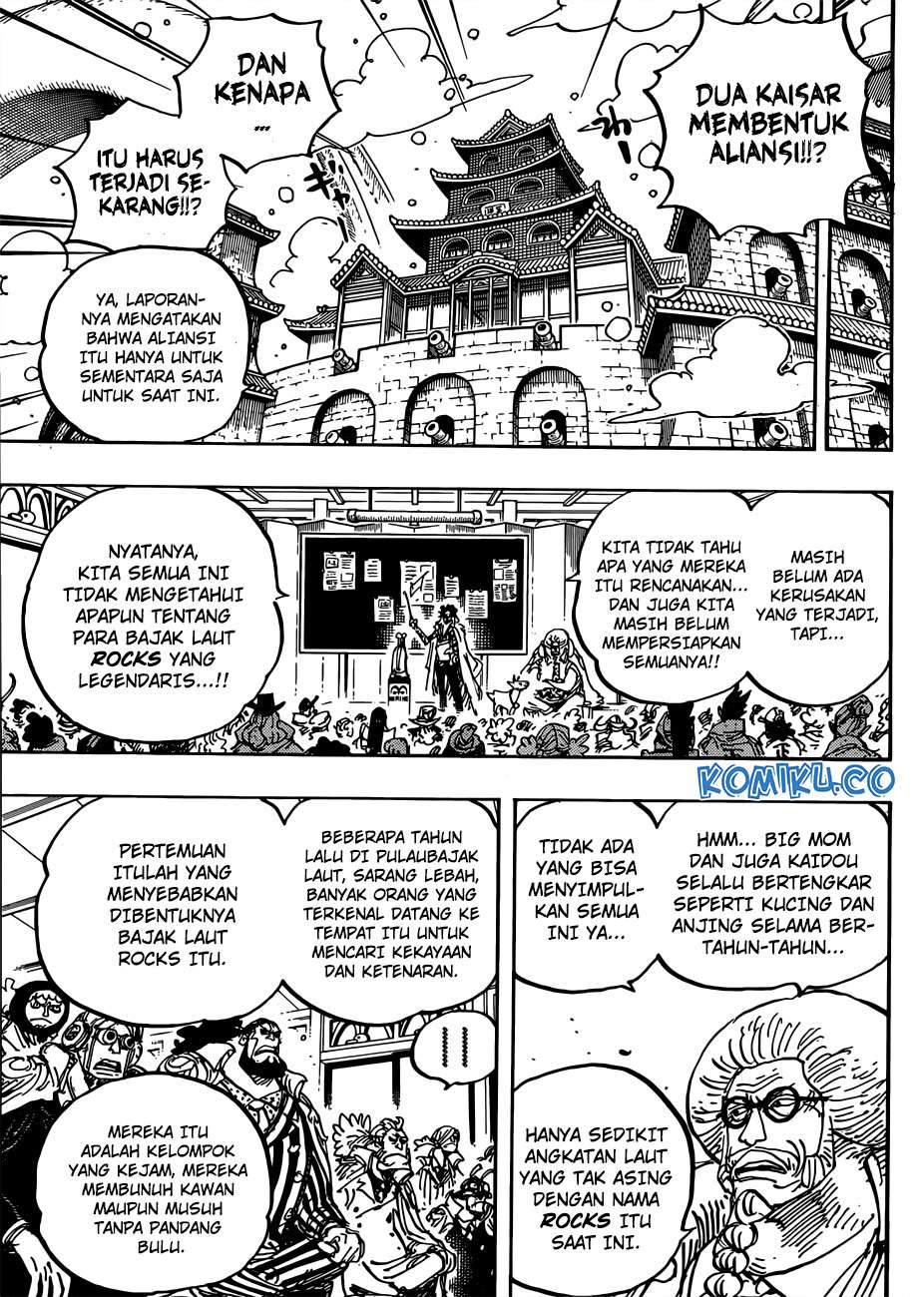 One Piece Chapter 957 Gambar 6