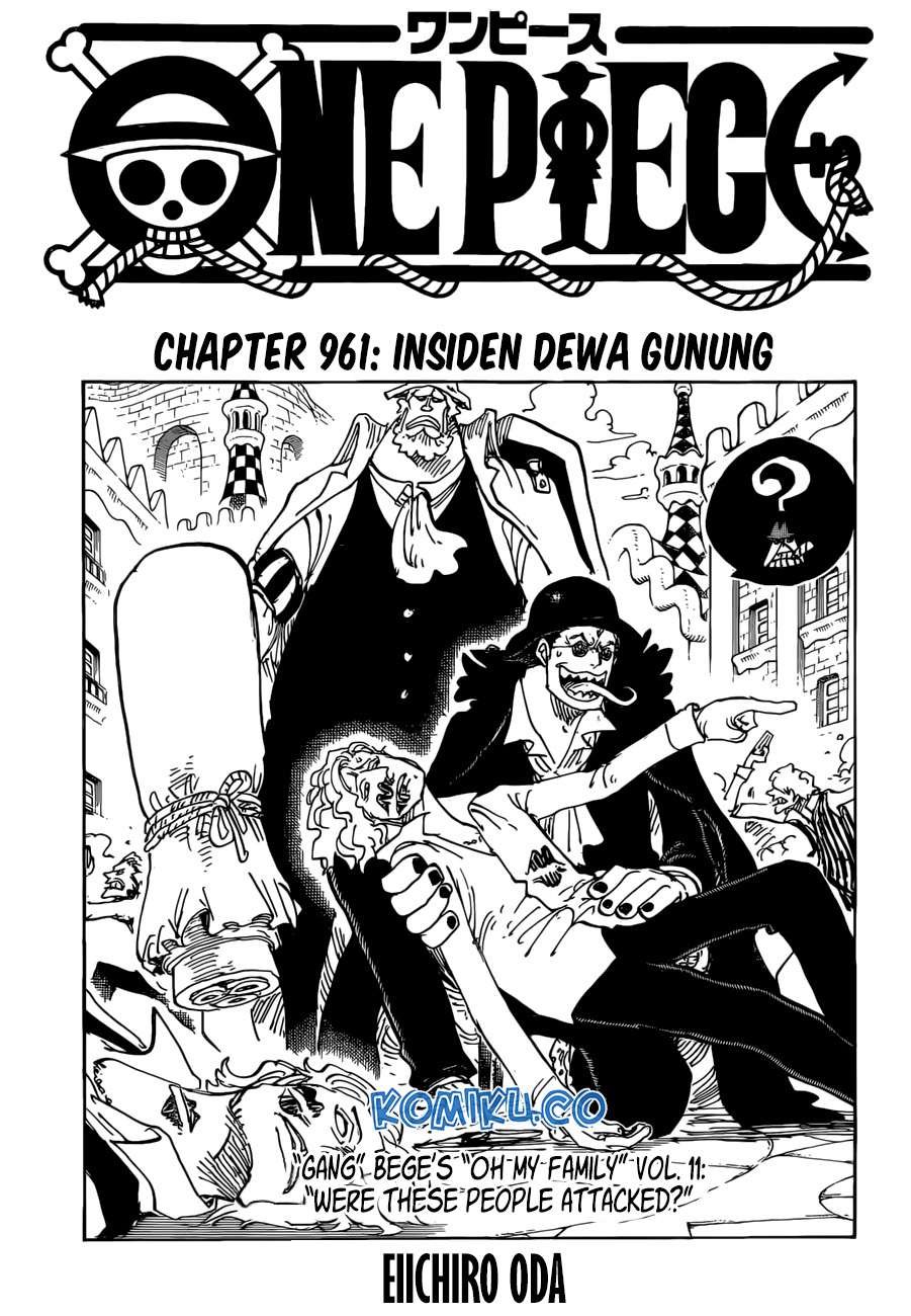 Baca Manga One Piece Chapter 961 Gambar 2