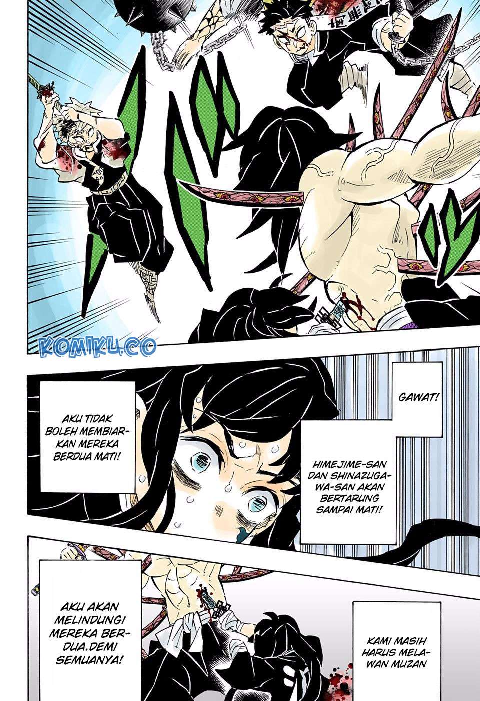 Kimetsu no Yaiba Chapter 175 Gambar 11