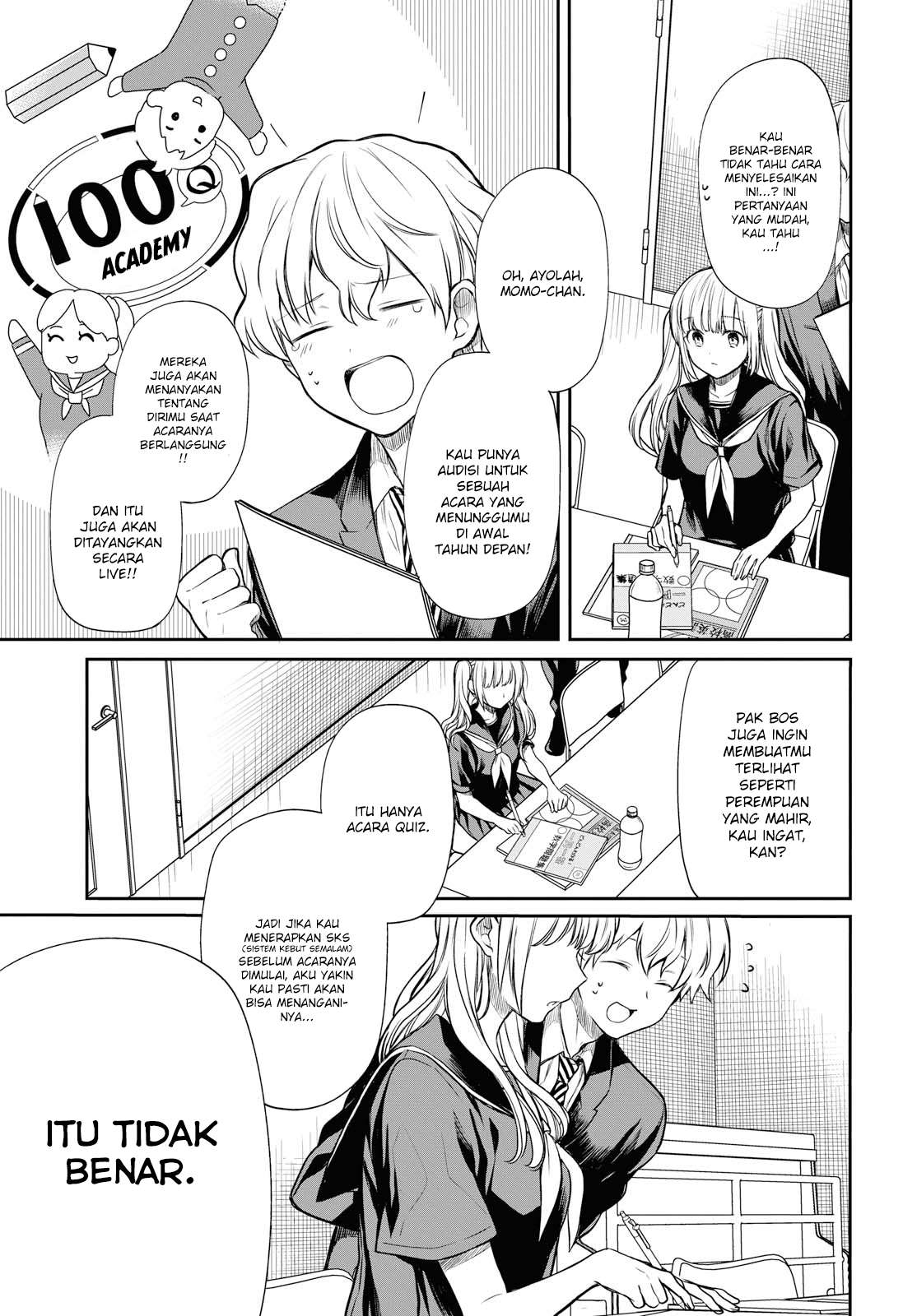 1-nen A-gumi no Monster Chapter 18 Gambar 15