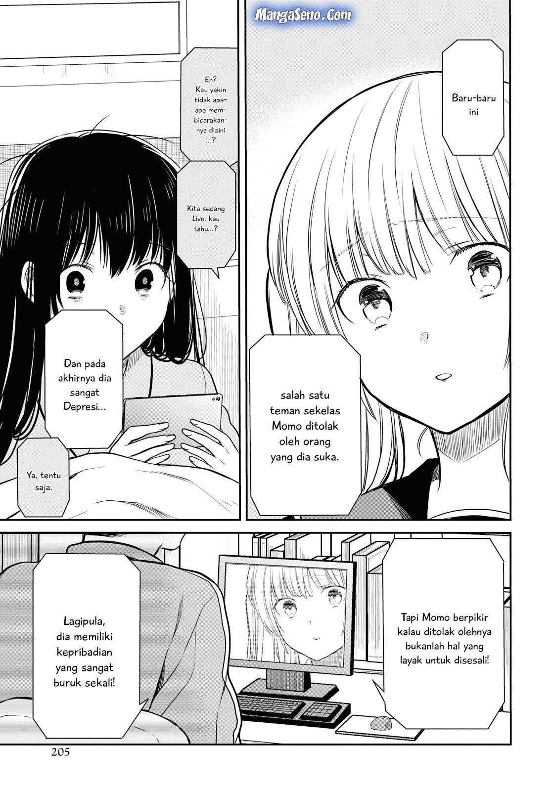 1-nen A-gumi no Monster Chapter 18 Gambar 19