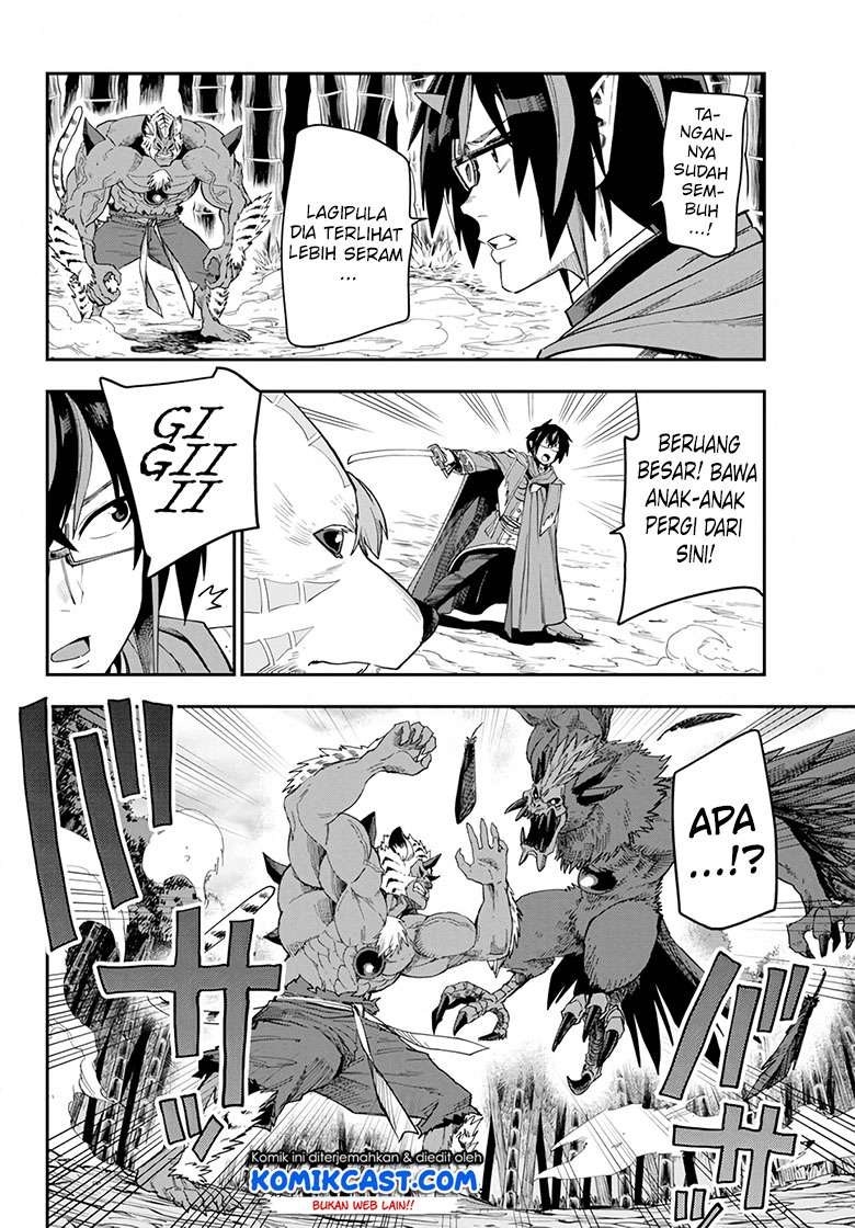 Konjiki no Moji Tsukai: Yuusha Yonin ni Makikomareta Unique Cheat Chapter 54 Gambar 24