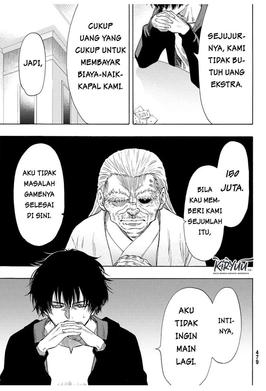 Tomodachi Game Chapter 58 Gambar 16