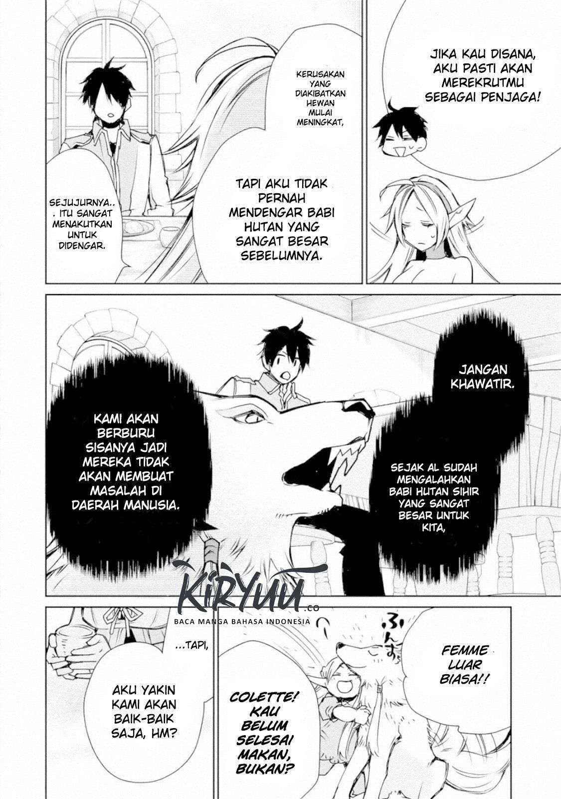 Saikyou no Madoshi. Hisa ni Ya wo Ukete Shimatta no de Inaka no Eihei ni Naru Chapter 03 Gambar 41