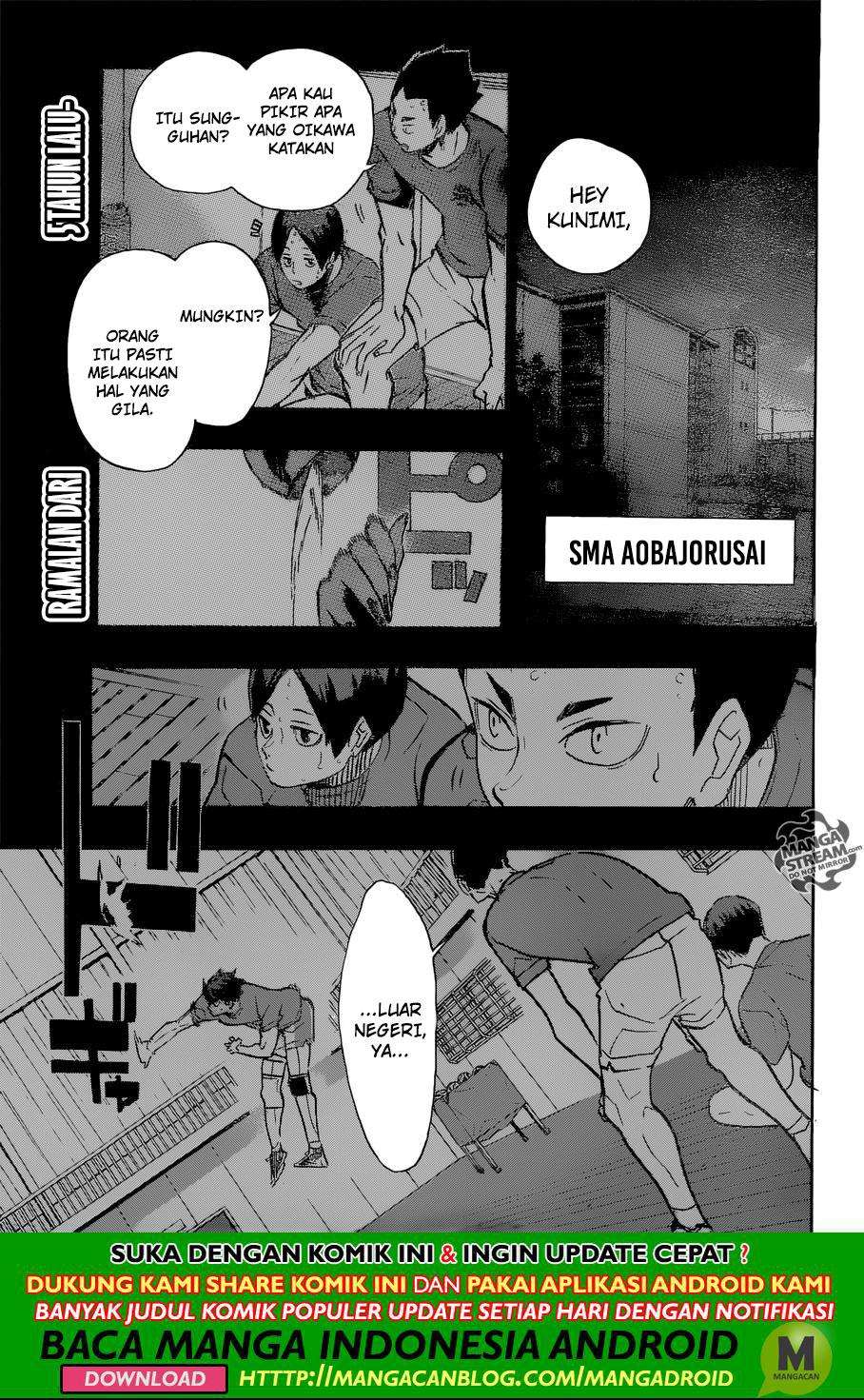 Baca Komik Haikyuu!! Chapter 372 Gambar 1