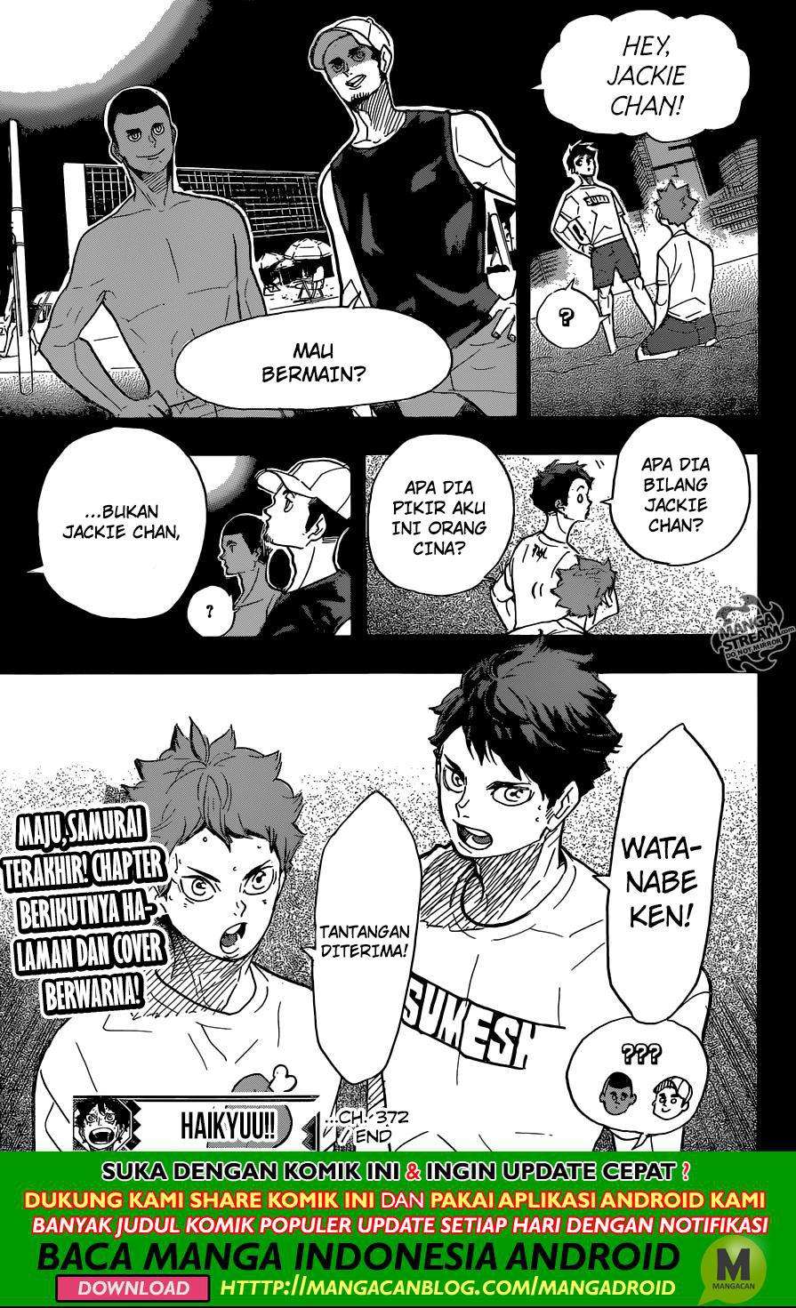 Haikyuu!! Chapter 372 Gambar 18