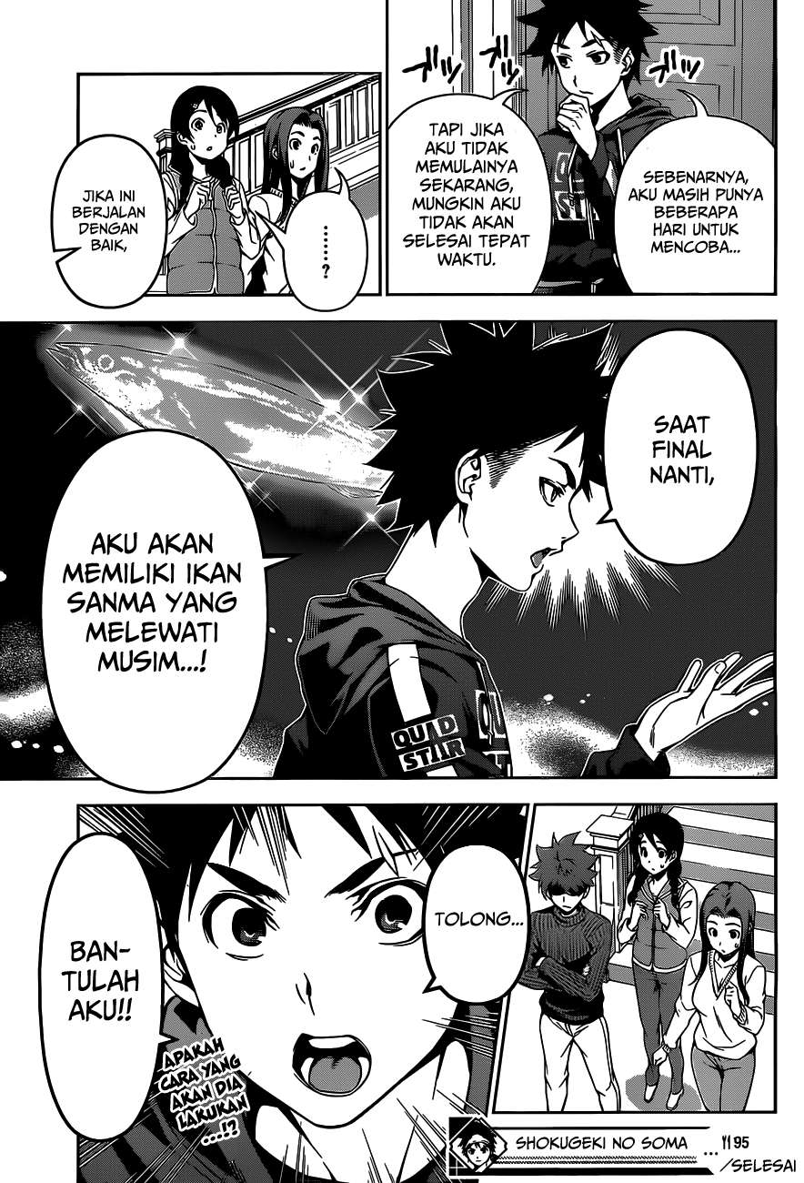 Shokugeki no Souma Chapter 095 Gambar 21