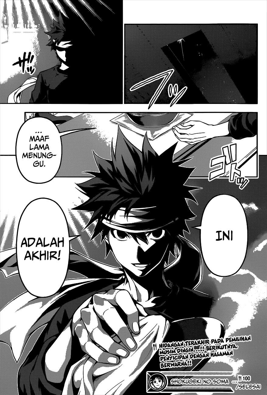 Shokugeki no Souma Chapter 100 Gambar 17