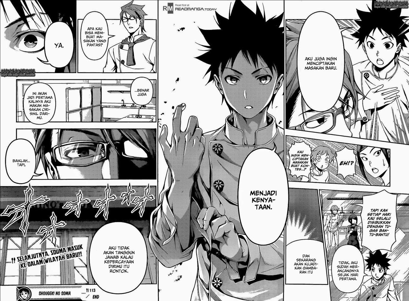 Shokugeki no Souma Chapter 113 Gambar 18