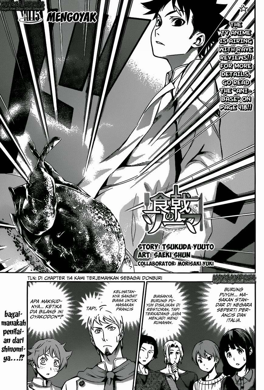 Baca Manga Shokugeki no Souma Chapter 115 Gambar 2