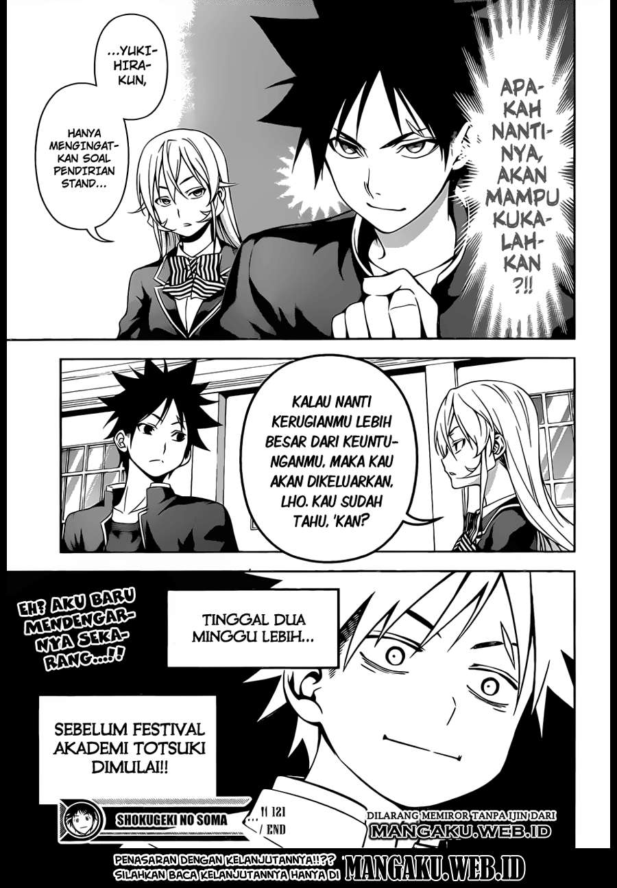 Shokugeki no Souma Chapter 121 Gambar 21