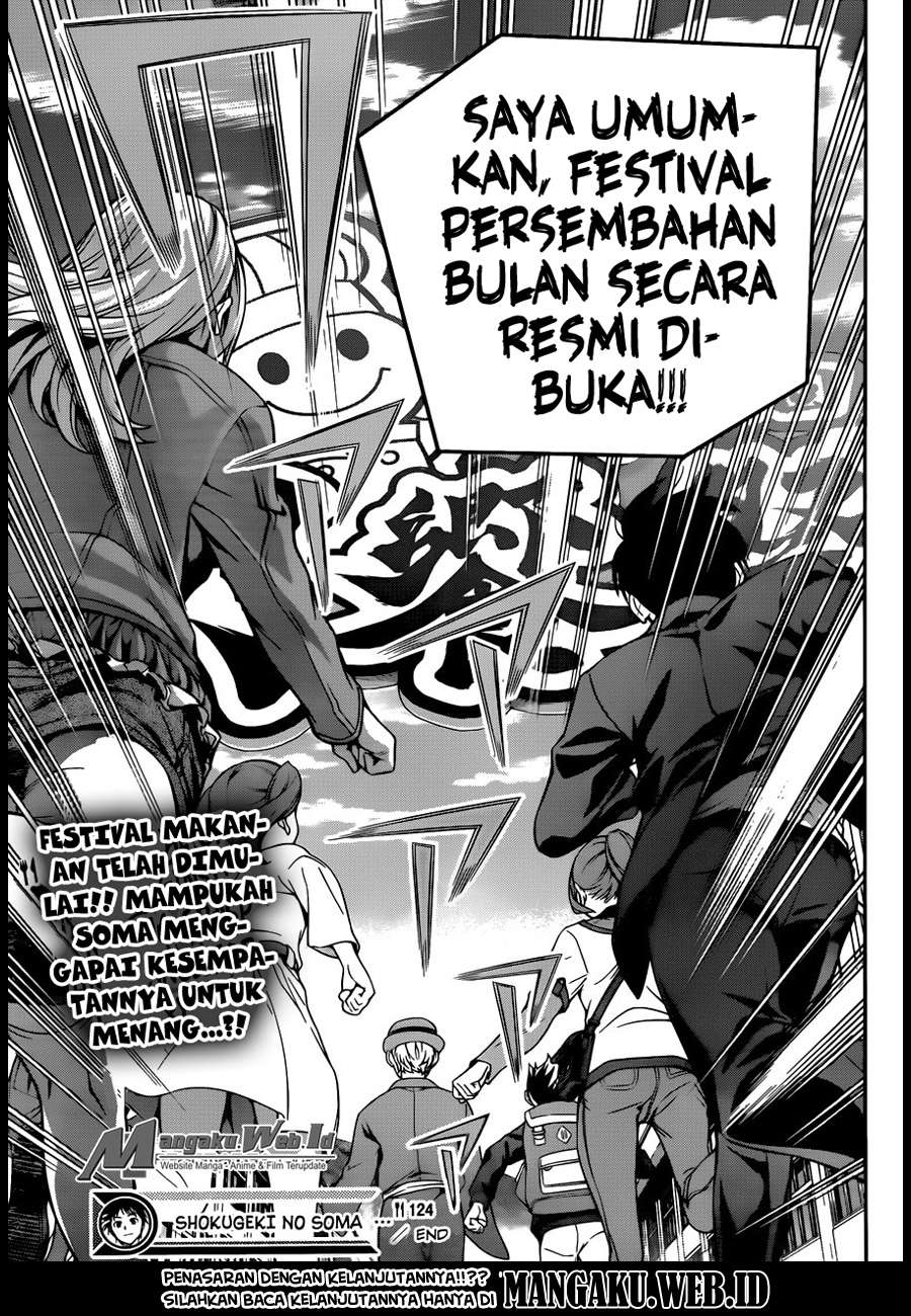 Shokugeki no Souma Chapter 124 Gambar 18