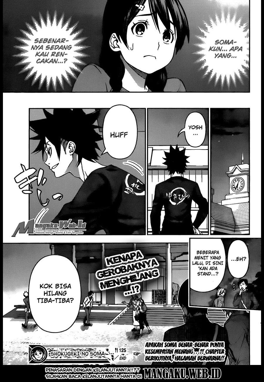 Shokugeki no Souma Chapter 125 Gambar 19