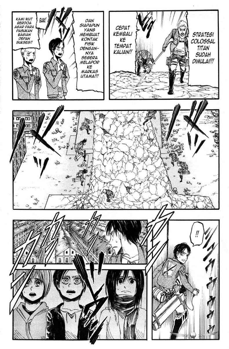 Shingeki no Kyojin Chapter 04 Gambar 15