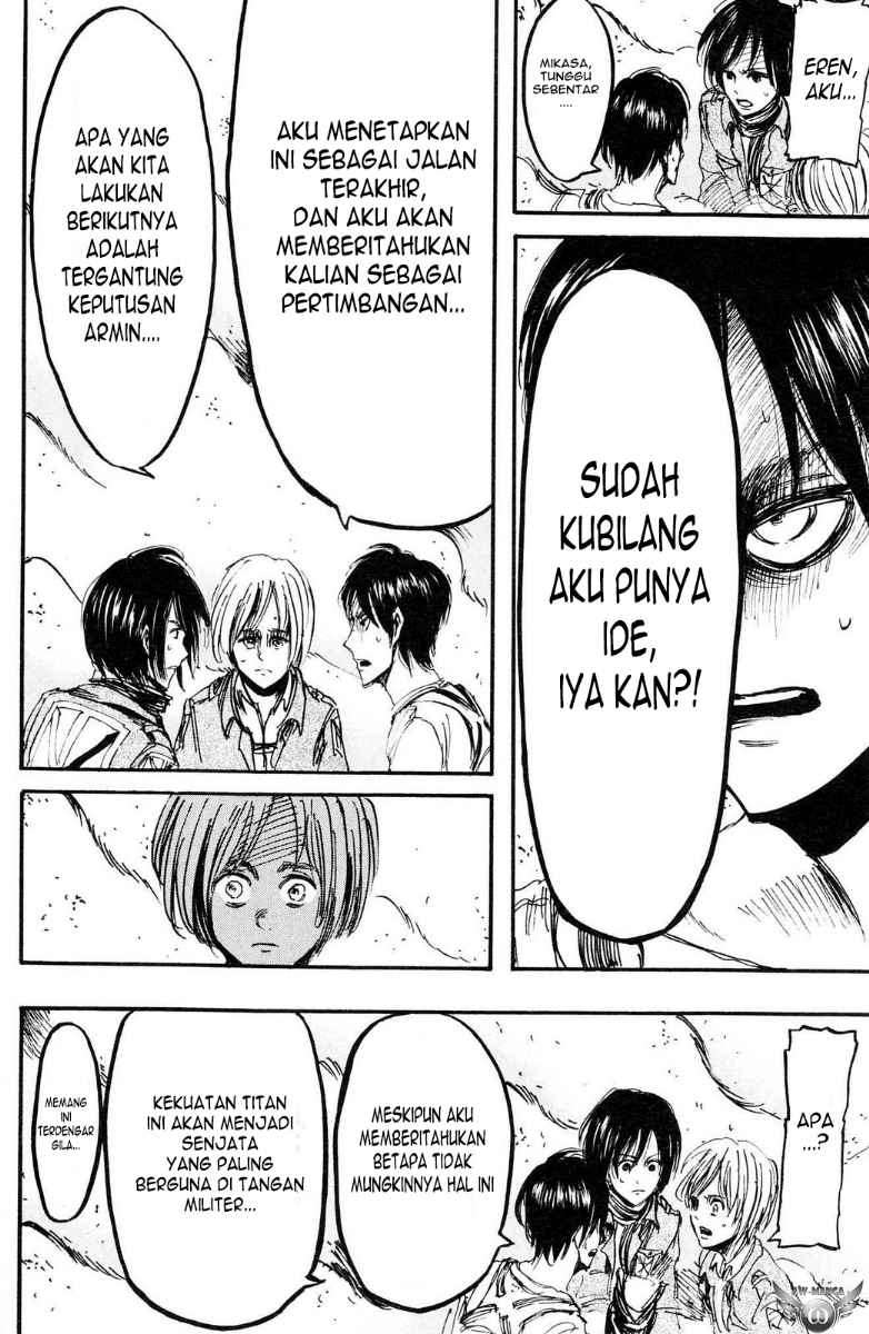 Shingeki no Kyojin Chapter 11 Gambar 32