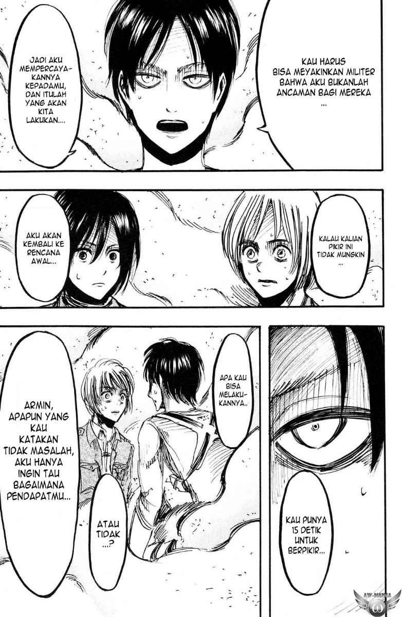 Shingeki no Kyojin Chapter 11 Gambar 33