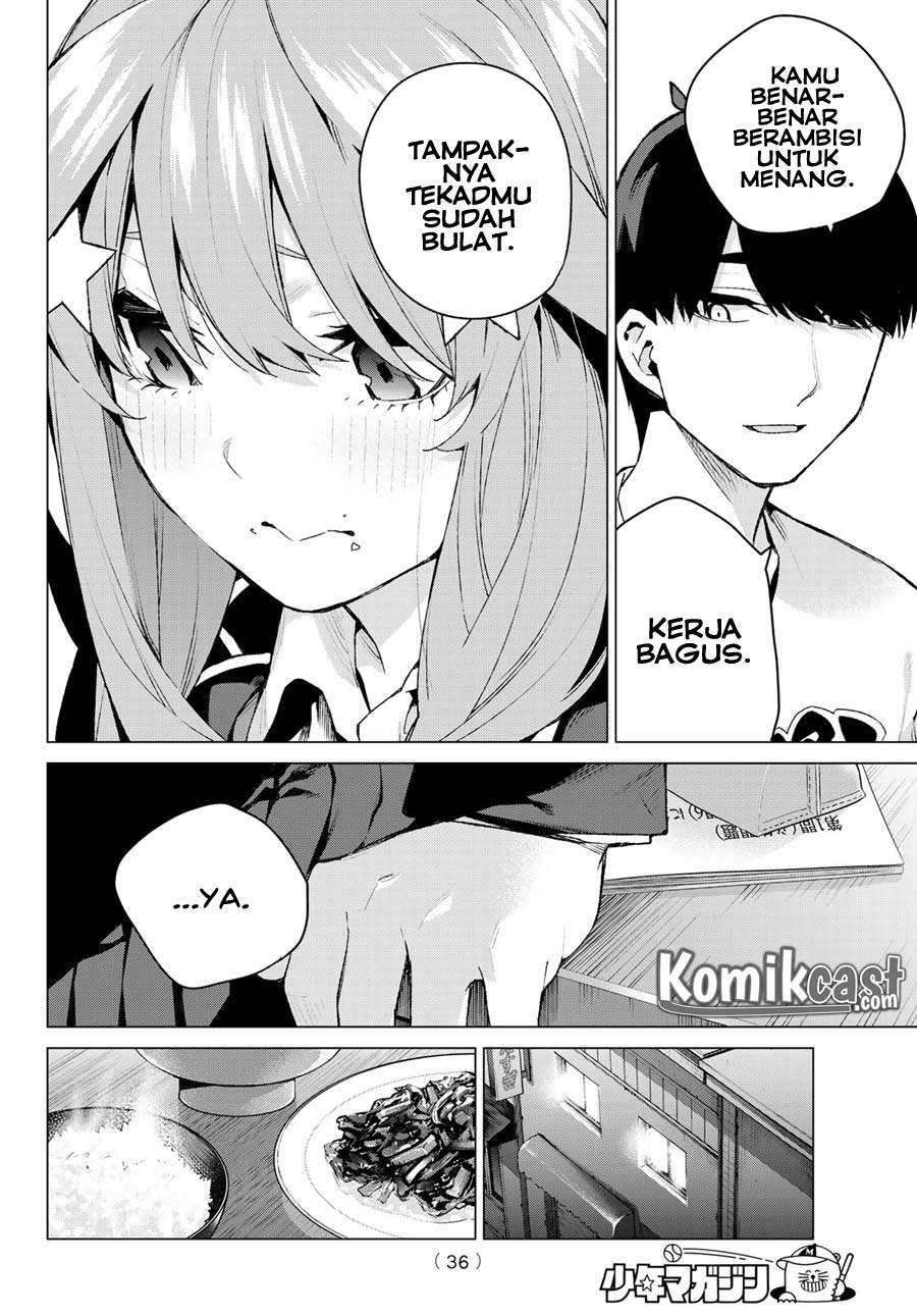 Go-toubun no Hanayome Chapter 109 Gambar 20