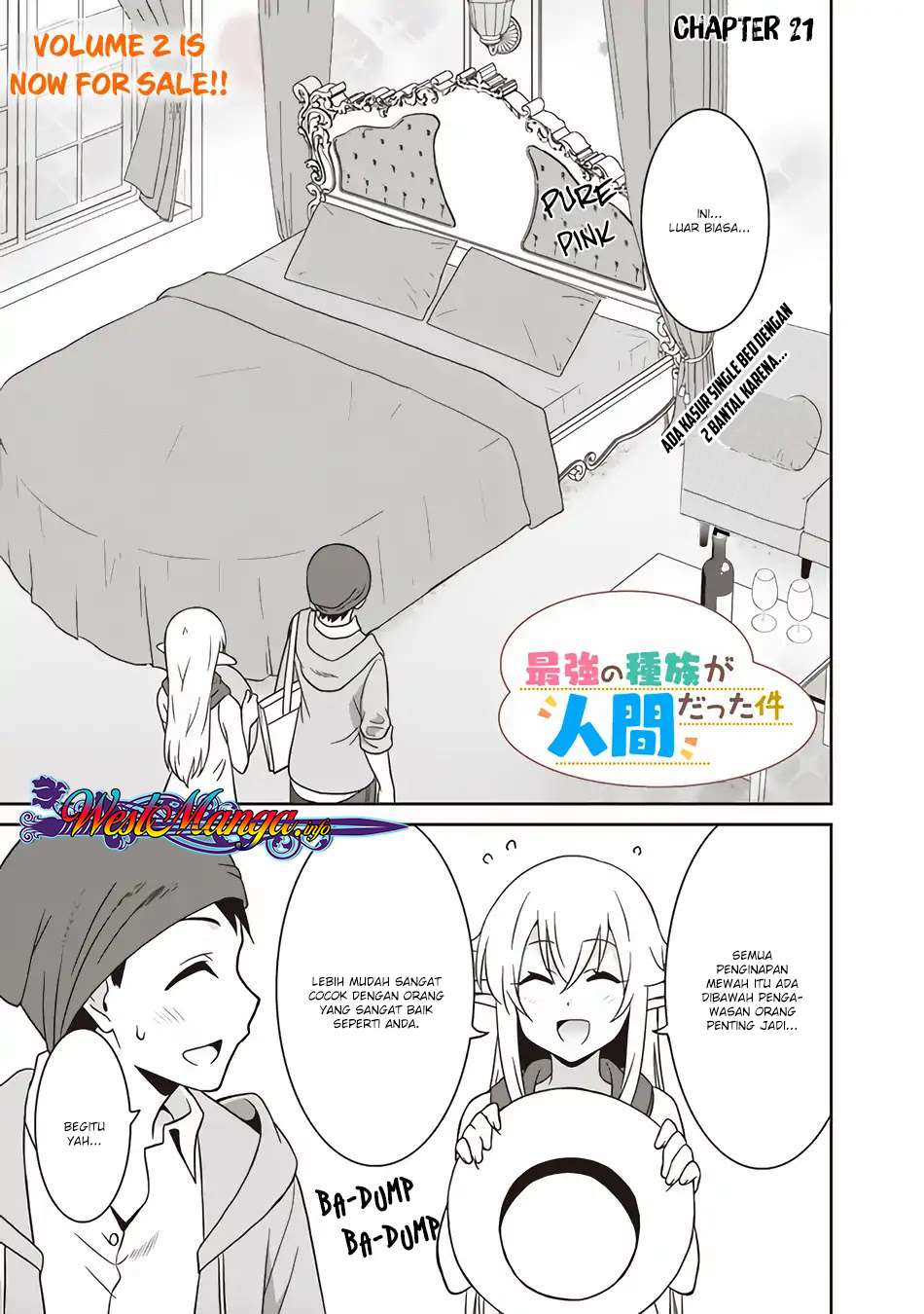 Baca Komik Saikyou no Shuzoku ga Ningen Datta Ken Chapter 21 Gambar 1