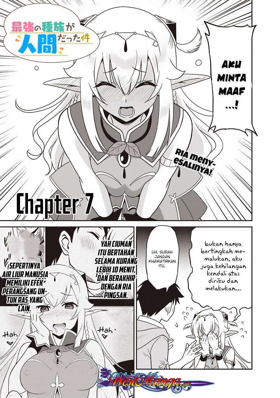 Baca Komik Saikyou no Shuzoku ga Ningen Datta Ken Chapter 07 Gambar 1
