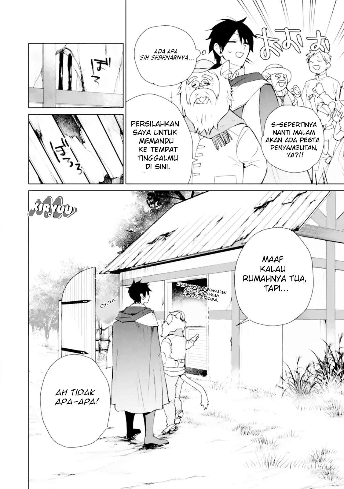Saikyou no Madoshi. Hisa ni Ya wo Ukete Shimatta no de Inaka no Eihei ni Naru Chapter 2.1 Gambar 10