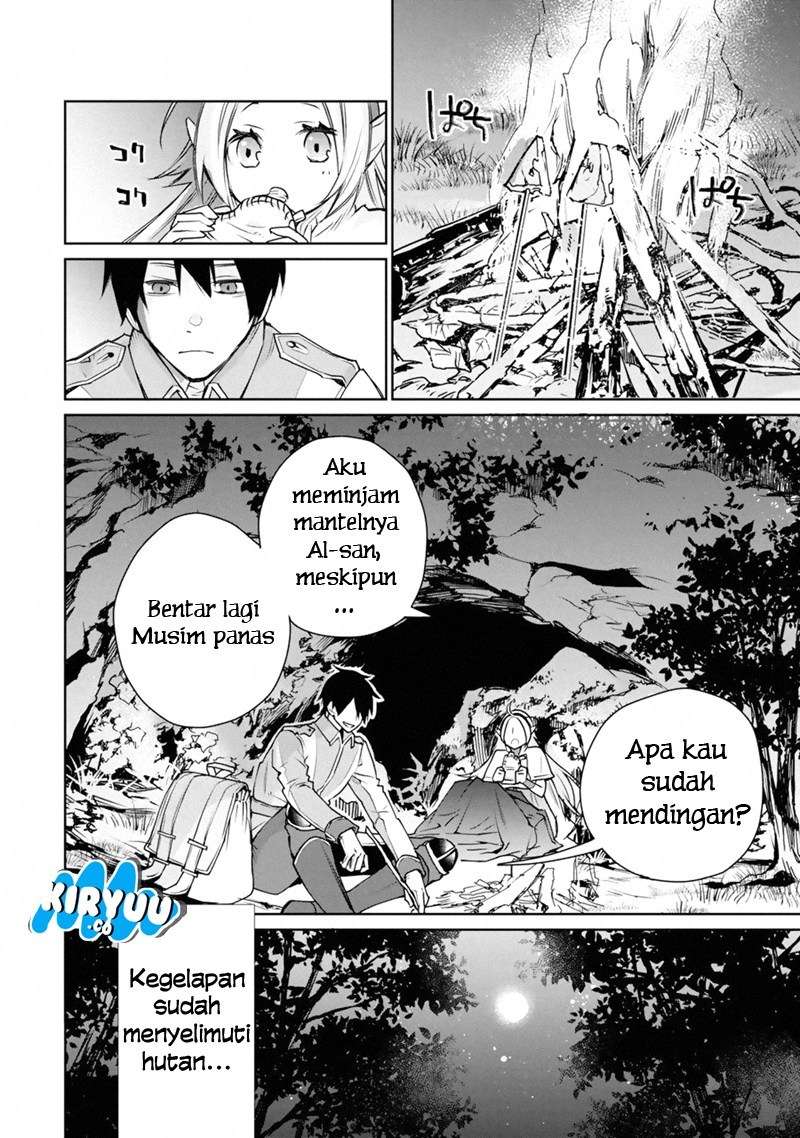 Saikyou no Madoshi. Hisa ni Ya wo Ukete Shimatta no de Inaka no Eihei ni Naru Chapter 1.3 Gambar 14