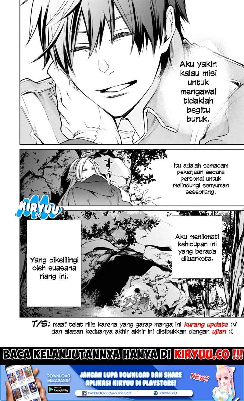 Saikyou no Madoshi. Hisa ni Ya wo Ukete Shimatta no de Inaka no Eihei ni Naru Chapter 1.3 Gambar 20