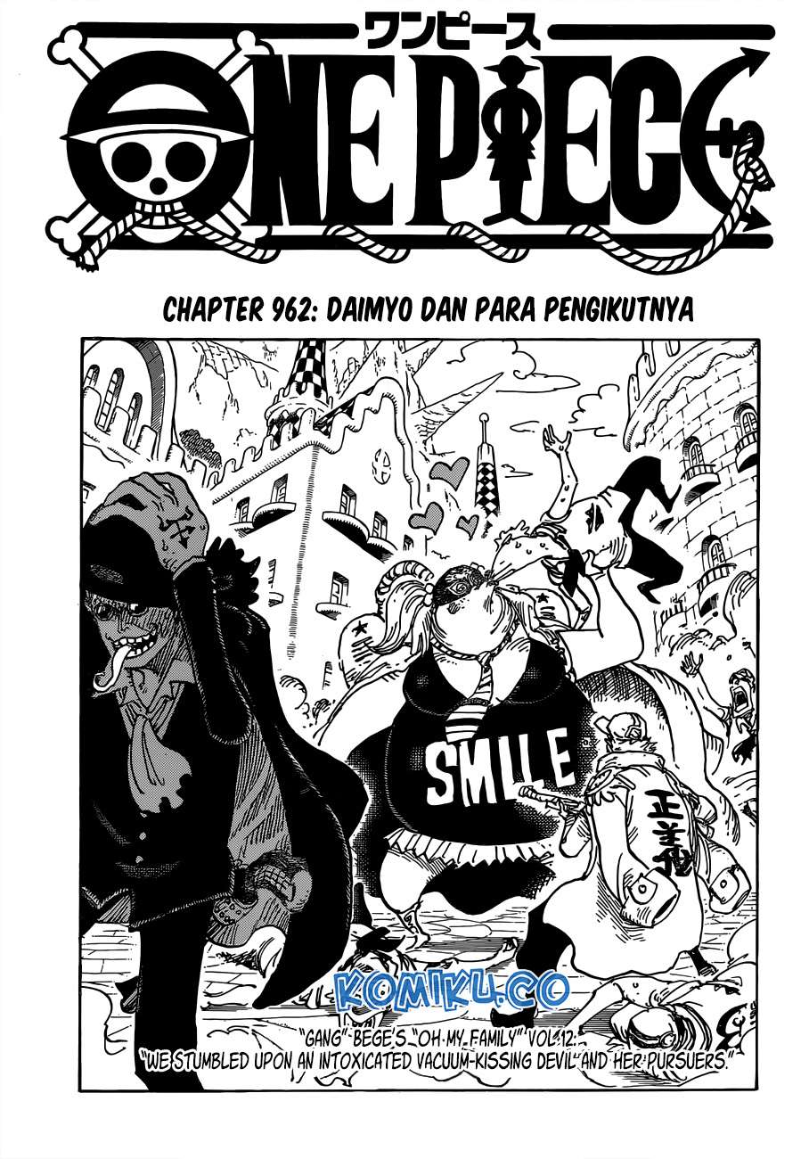 Baca Manga One Piece Chapter 962 Gambar 2
