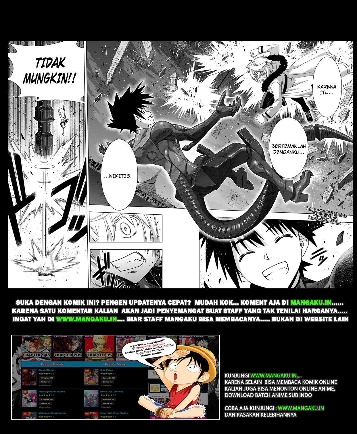UQ Holder! Chapter 165.1 Gambar 22